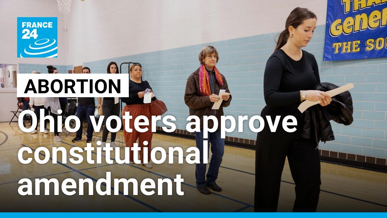 Ohio voters approve constitutional amendment that protects access to(00)